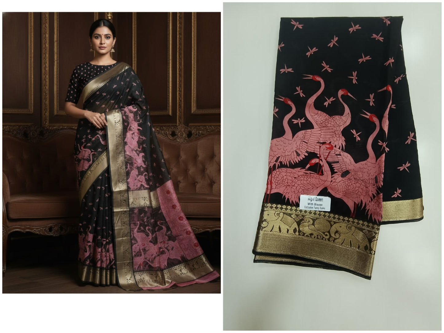 mangalagiri silk sarees with an folral weaving with an elegant zari border