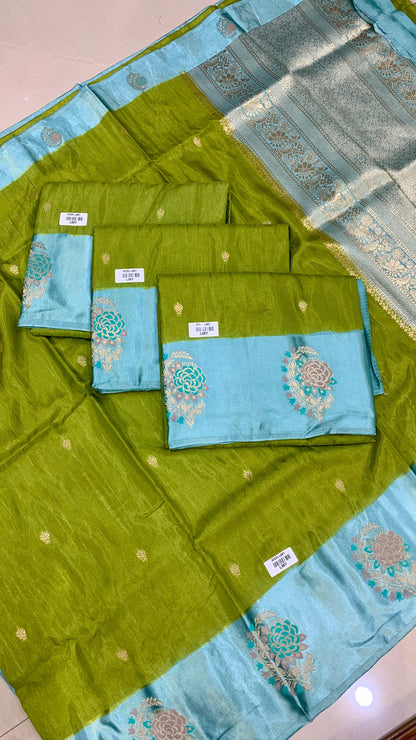 Mango silk sareePremium collection designer wear saree