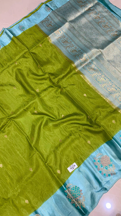 Mango silk sareePremium collection designer wear saree