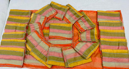 Premium cocktail saree With stone work