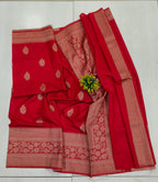 Exclusive Fancy Red Saree