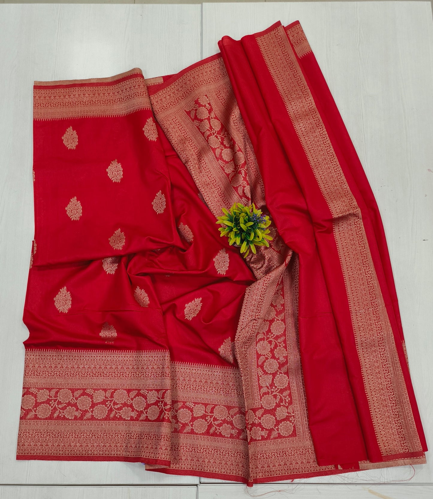 Exclusive fancy red saree
