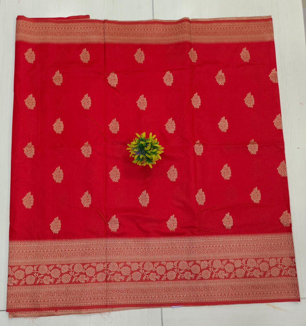 Exclusive Fancy Red Saree