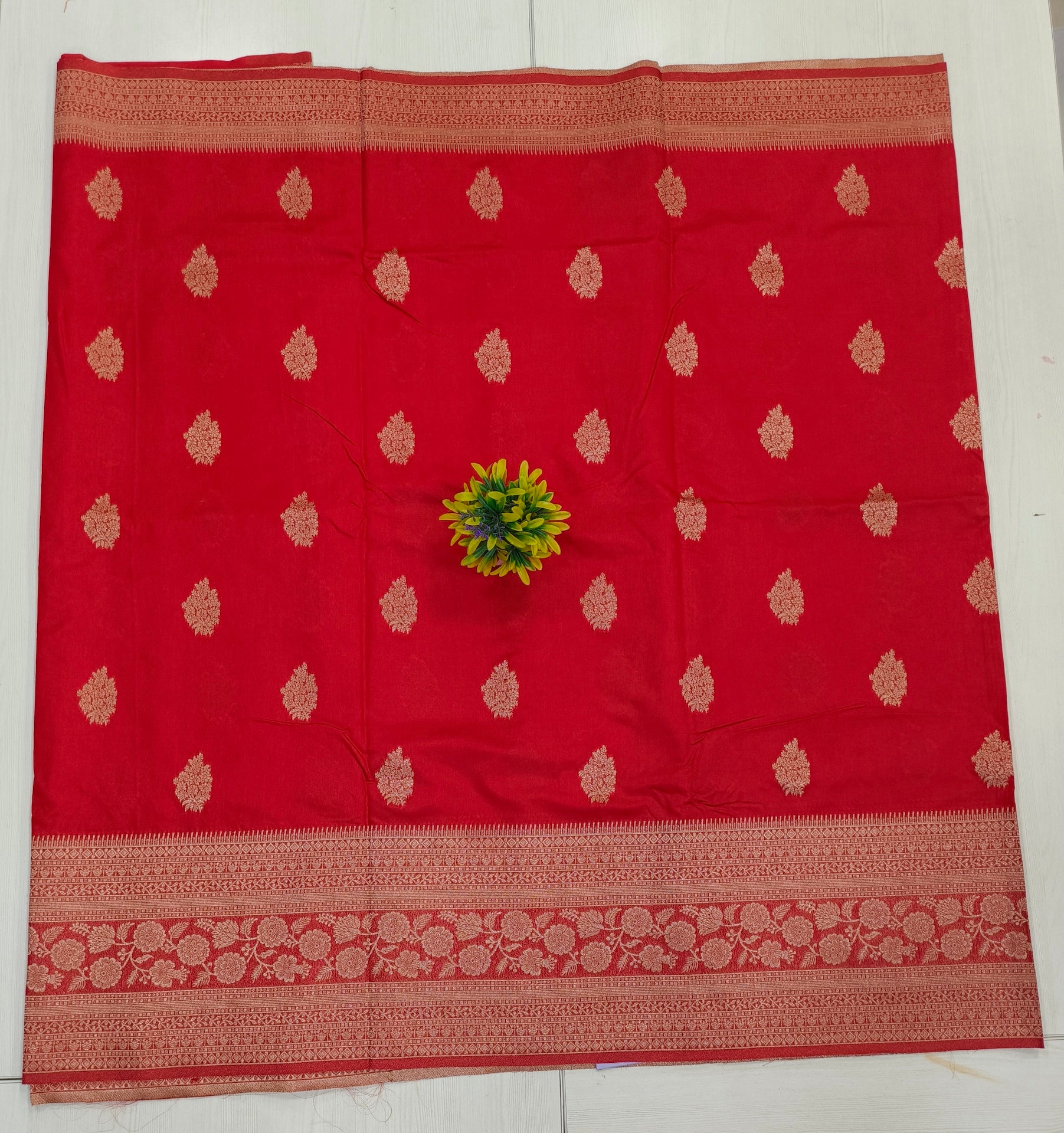 Exclusive Fancy Red Saree