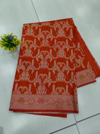 Exclusive Fancy Orange Saree