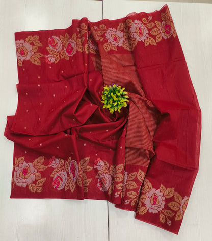 Lenin jute saree