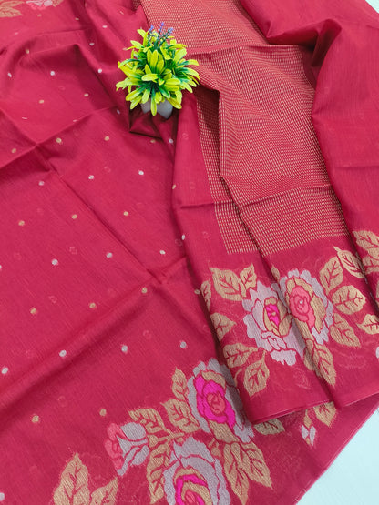 Lenin jute saree