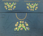 Thanjavur Paint Blouses With Parrot Design