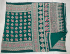Azrak Sarees With Elephant Design