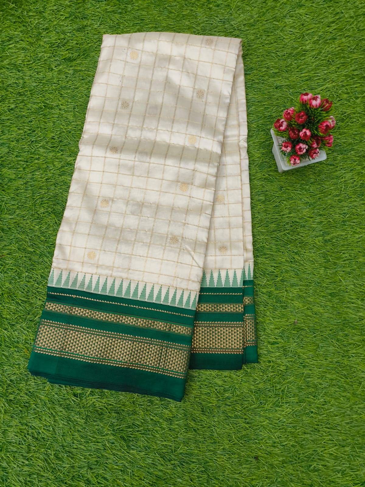 Navaratri Special White Colour