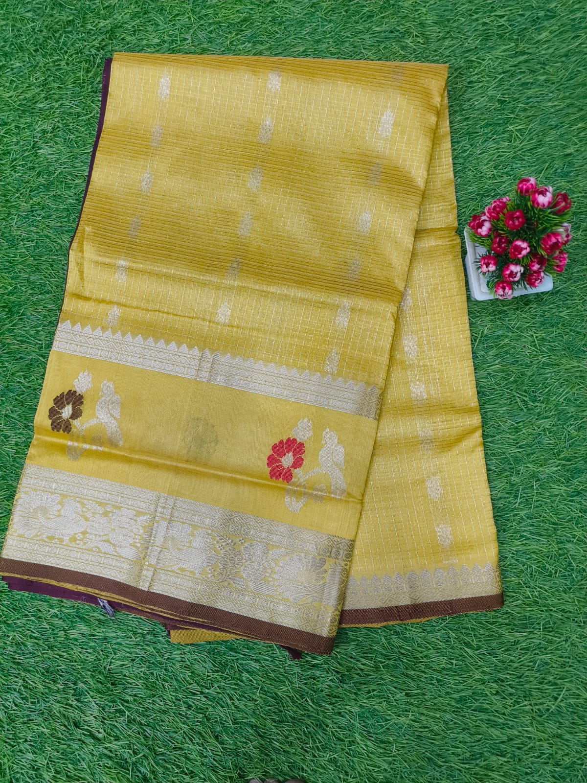 Navaratri Special Yellow Colour