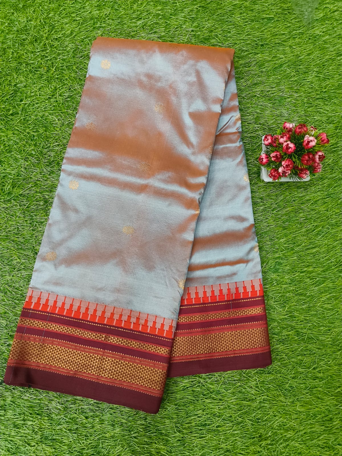 Navaratri Special Grey Colour