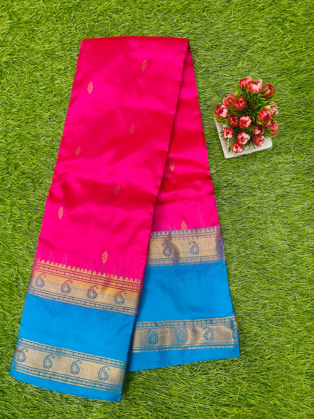 Navaratri Special Pink Colour