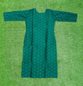 Green Raw Silk Kurtis
