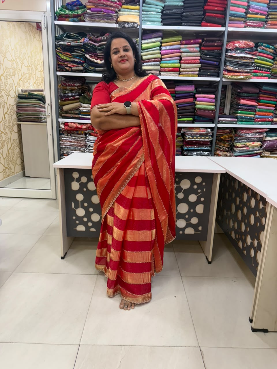 Designer Cocktail Saree In Premium Quality