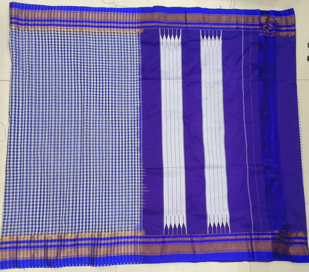 Ilkal Checks Sarees