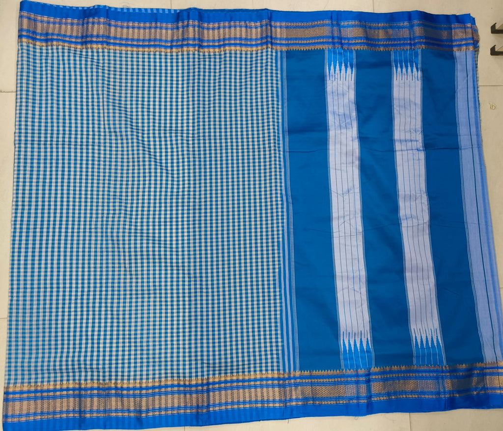 Ilkal Checks Sarees