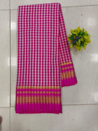 Ilkal Checks Sarees