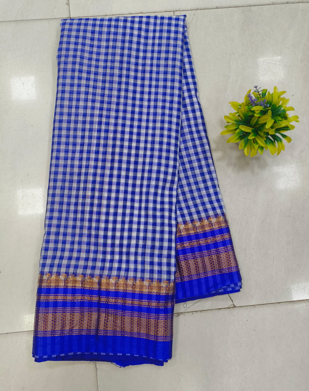 Ilkal Checks Sarees