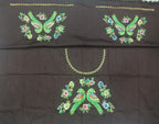 Thanjavur Paint Blouses With Parrot Design