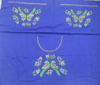 Thanjavur Paint Blouses With Parrot Design