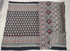 Azrak Sarees With Flower design