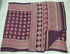 Azrak Sarees With Elephant Design