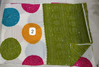 Azrak Sarees With Circle Design