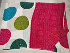 Azrak Sarees With Circle Design