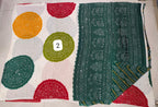 Azrak Sarees With Circle Design
