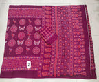 Azrak Sarees With Butterfly Design