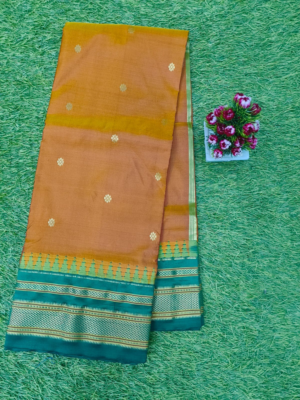 Navaratri Special Orange Colour