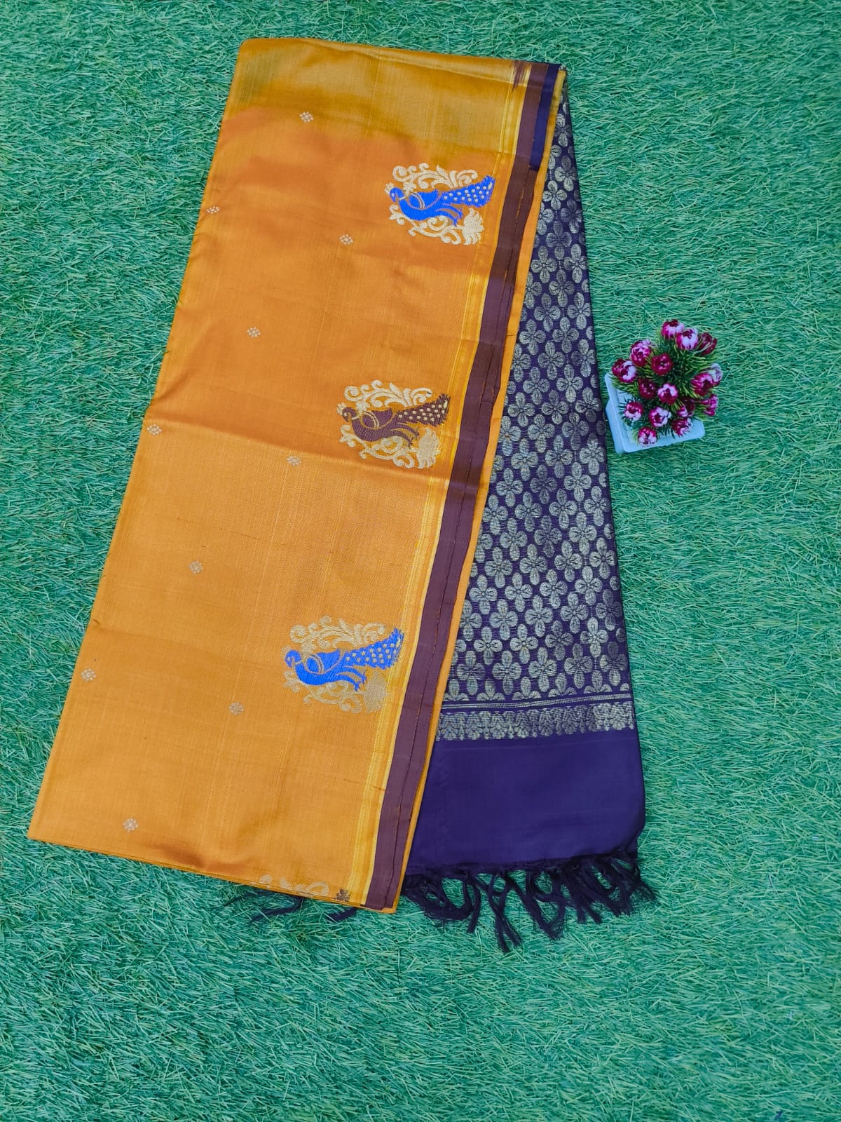 Navaratri Special Orange Colour