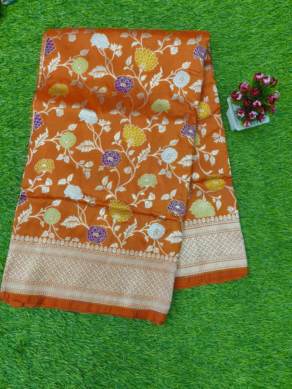 Navaratri Special Orange Colour