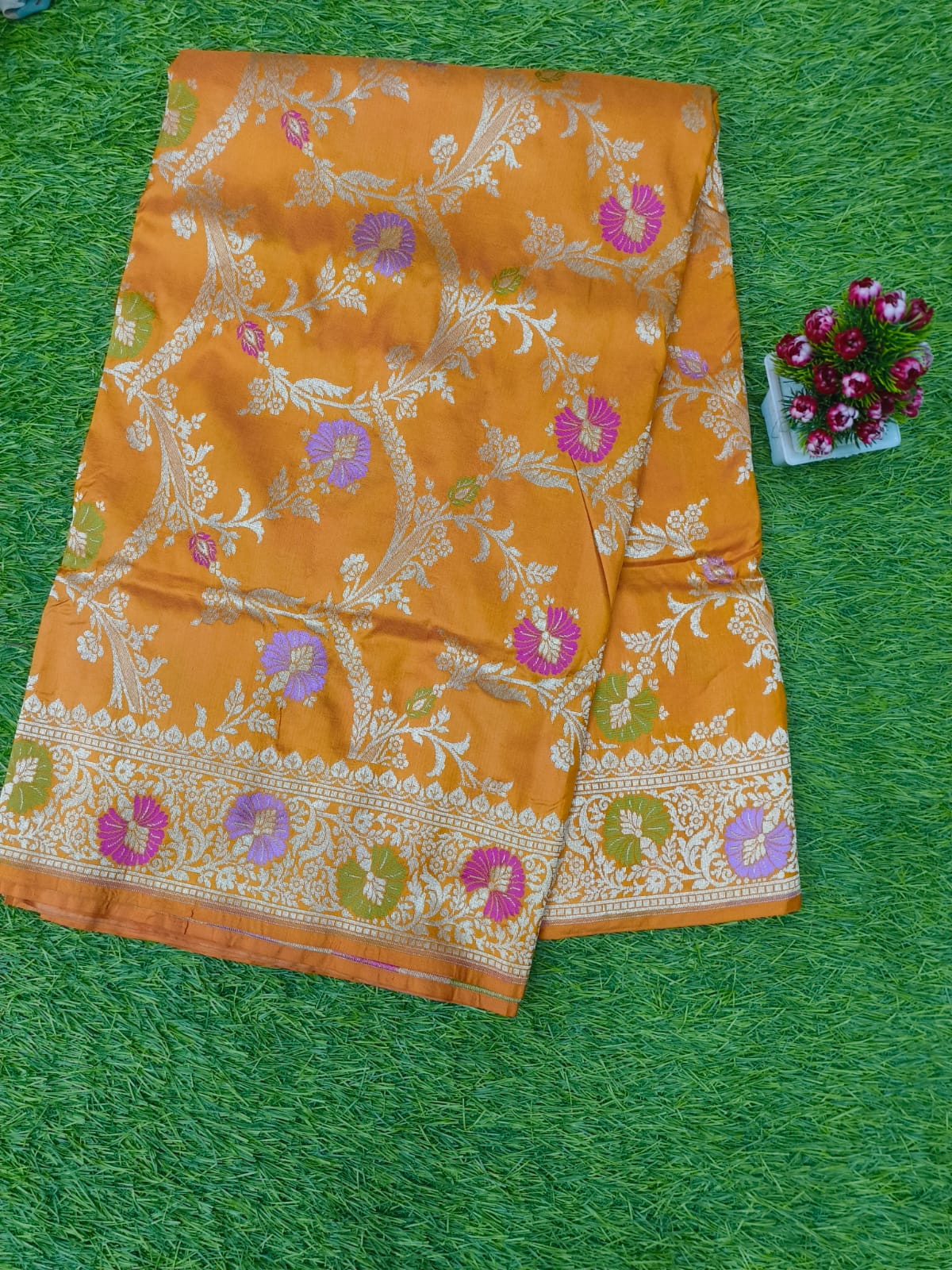 Navaratri Special Orange Colour