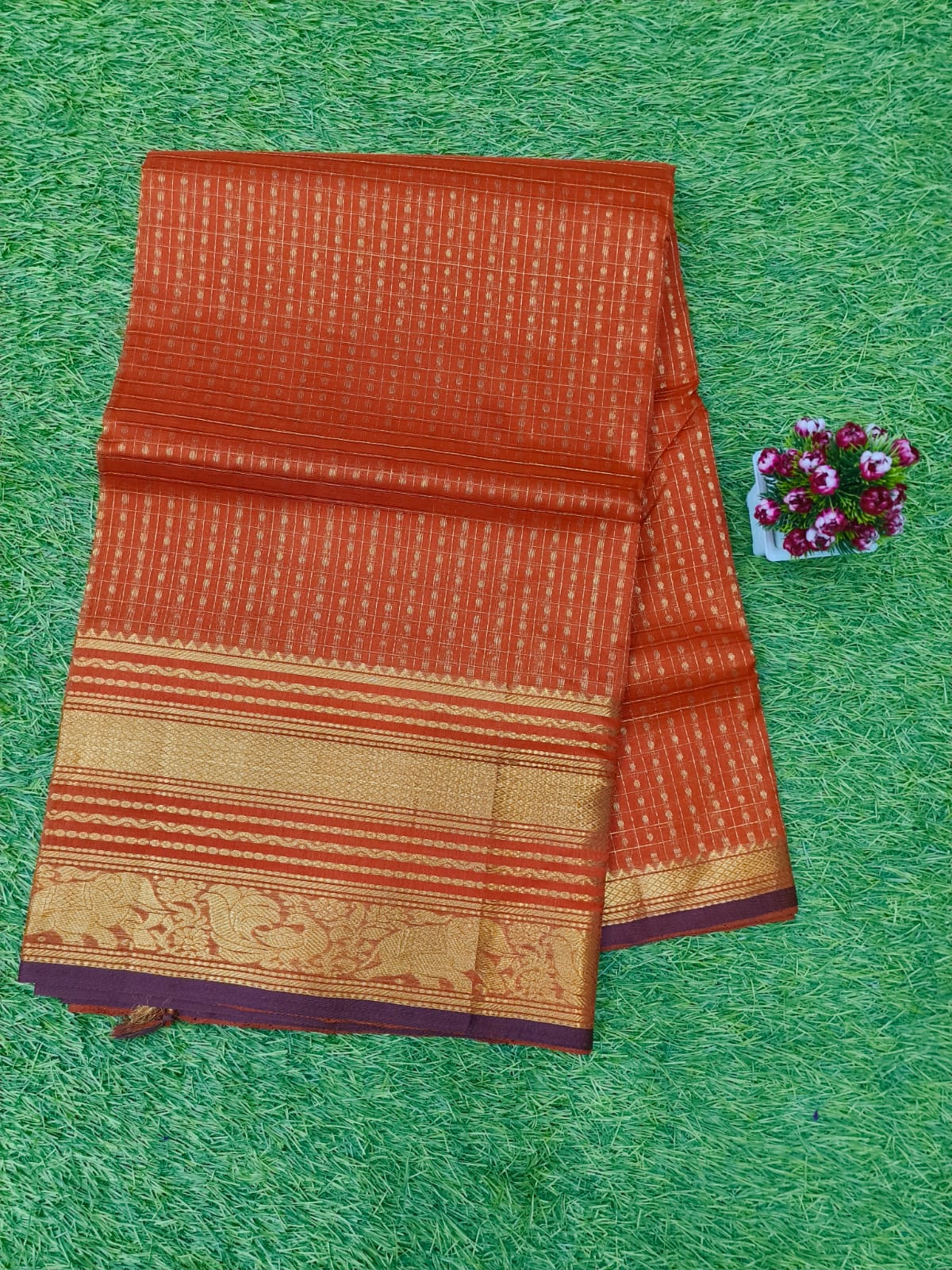 Navaratri Special Orange Colour