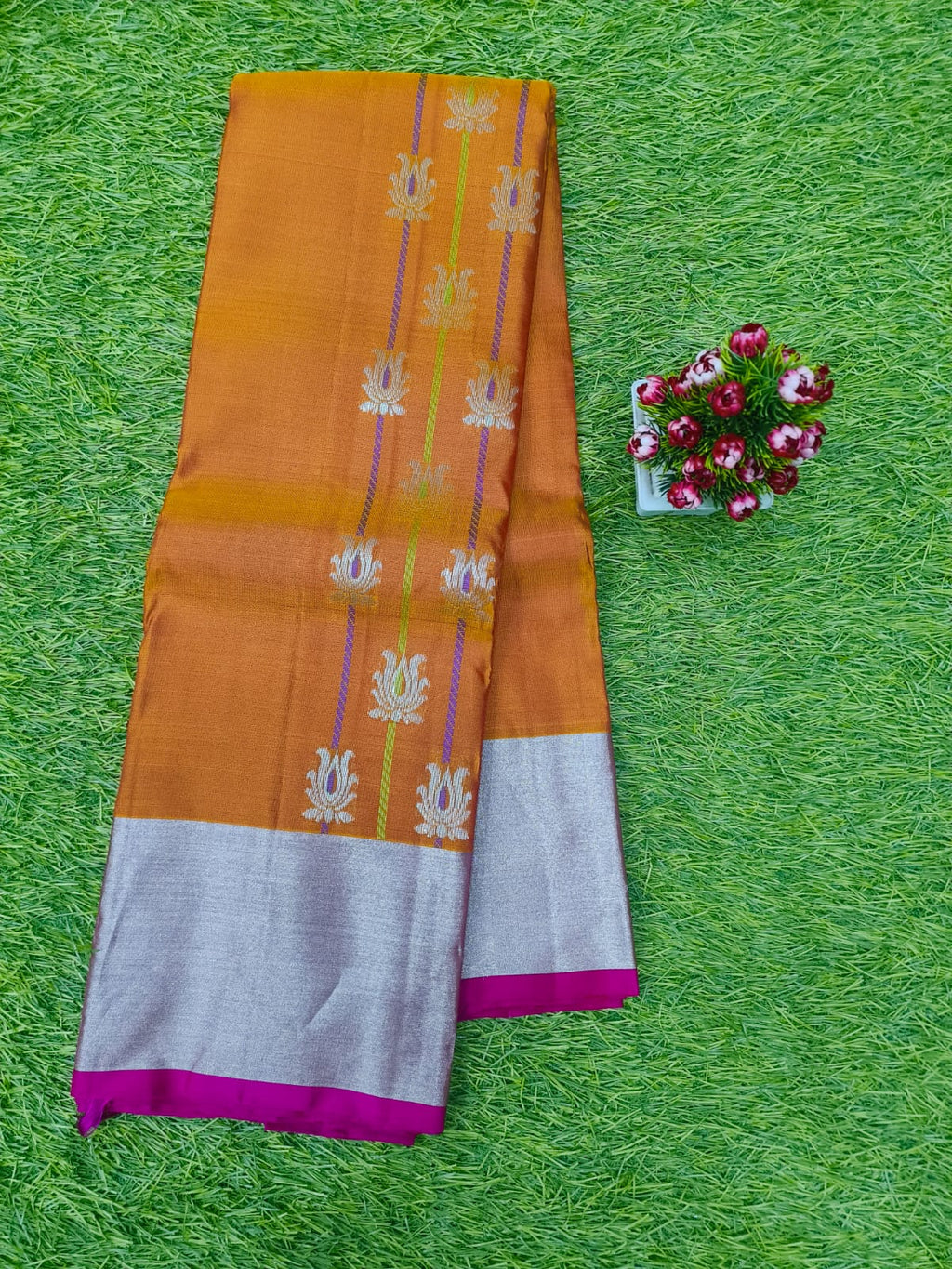Navaratri Special Orange Colour