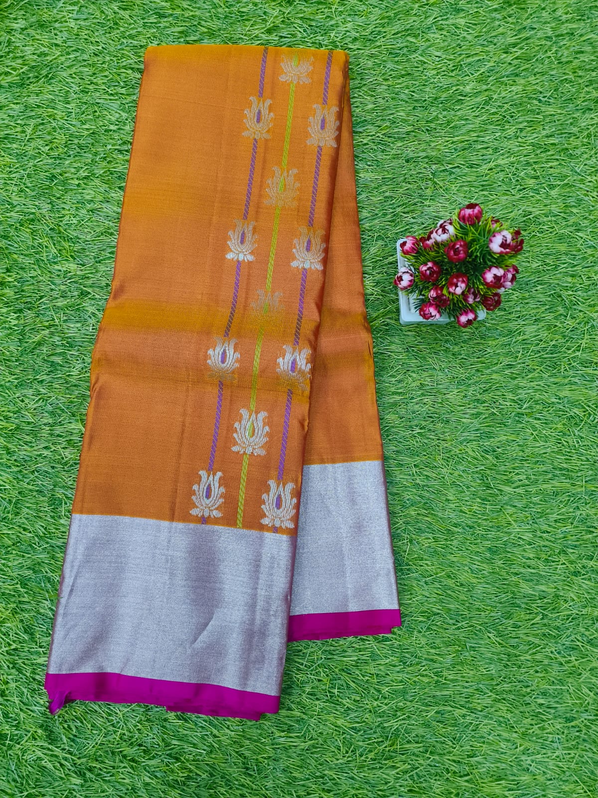 Navaratri Special Orange Colour