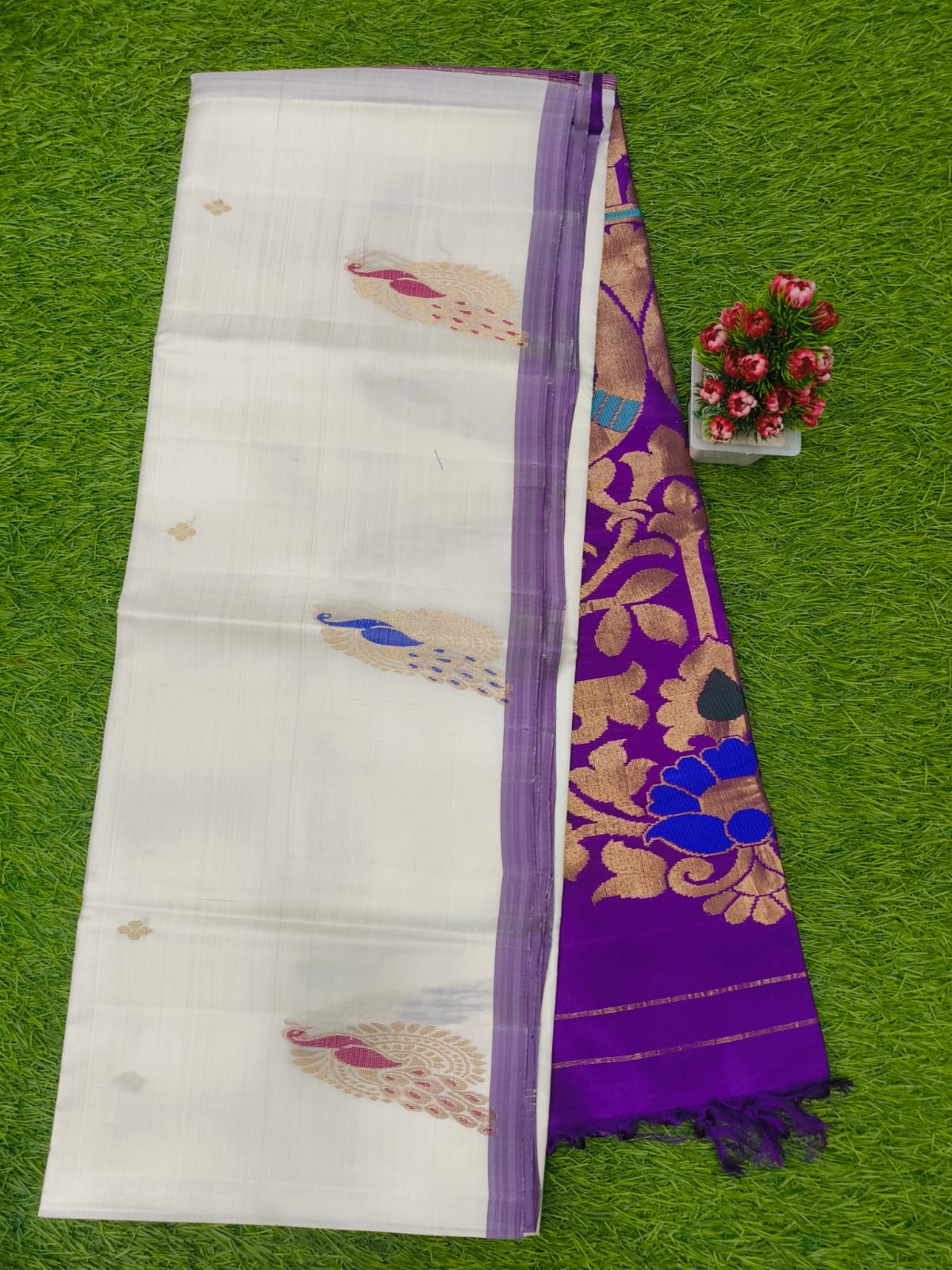 Navaratri Special White Colour