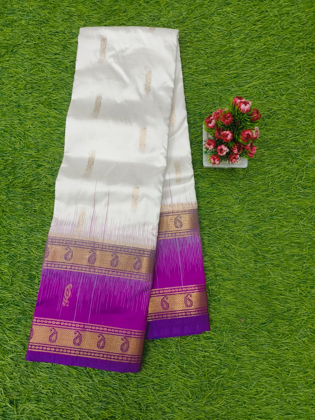 Navaratri Special White Colour