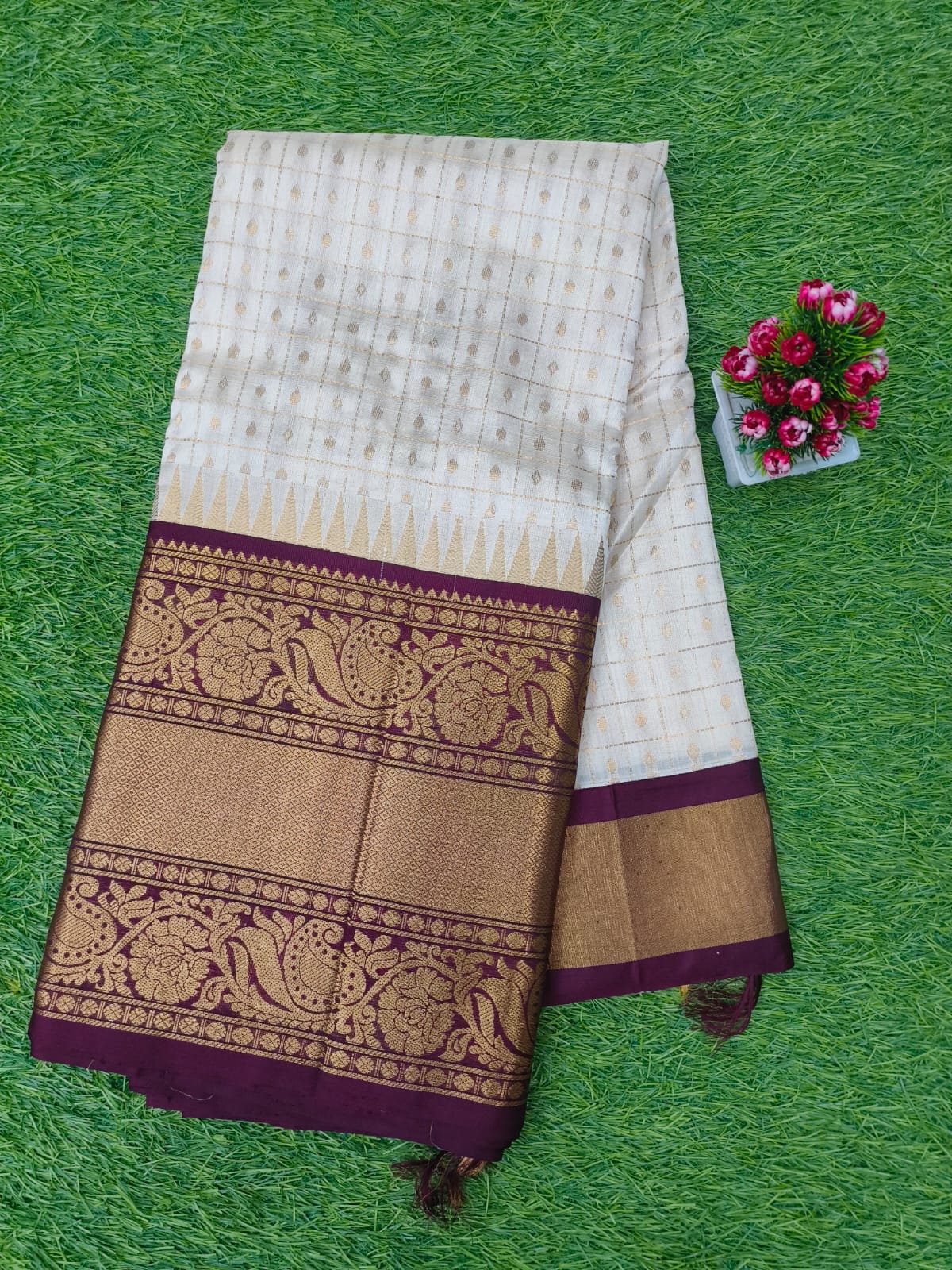 Navaratri Special White Colour