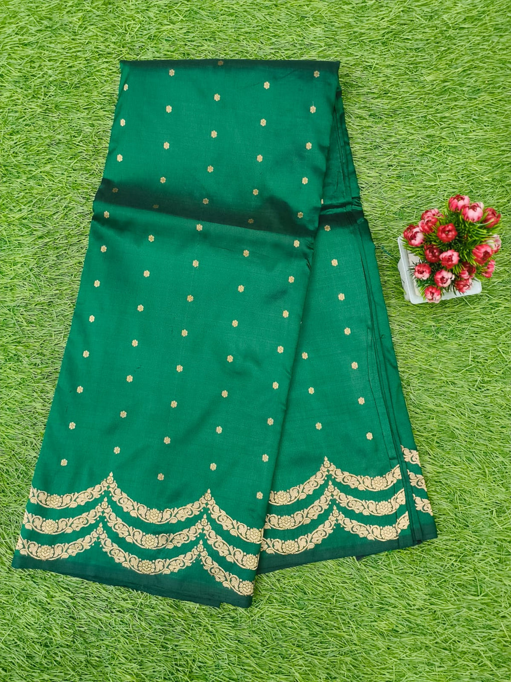 Navaratri Special Green Colour