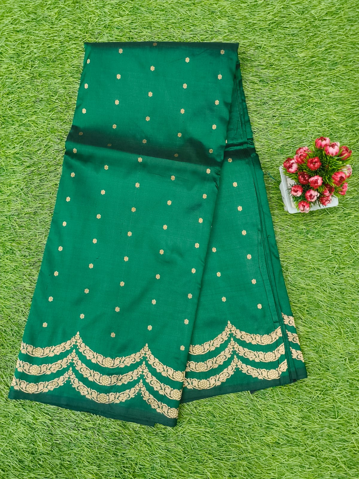 Navaratri Special Green Colour
