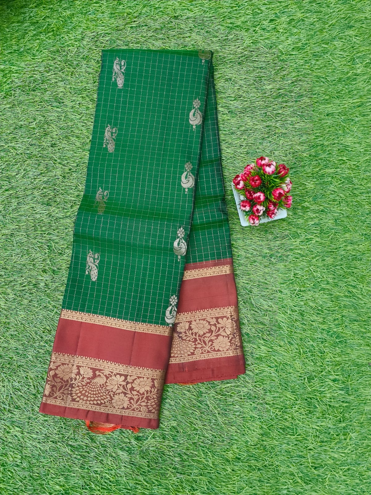 Navaratri Special Green Colour