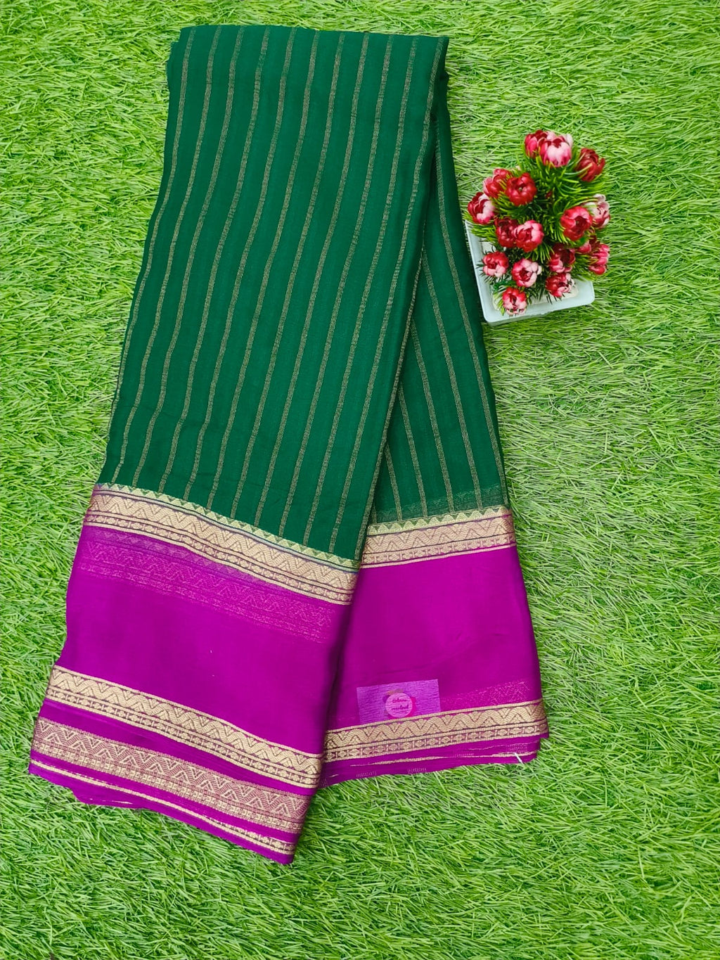 Navaratri Special Green Colour