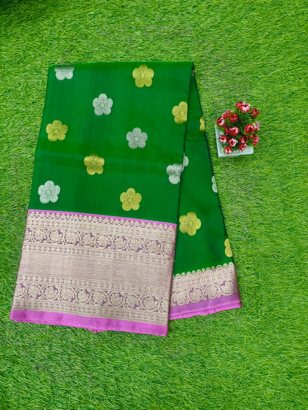 Navaratri Special Green Colour