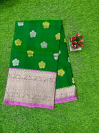 Navaratri Special Green Colour