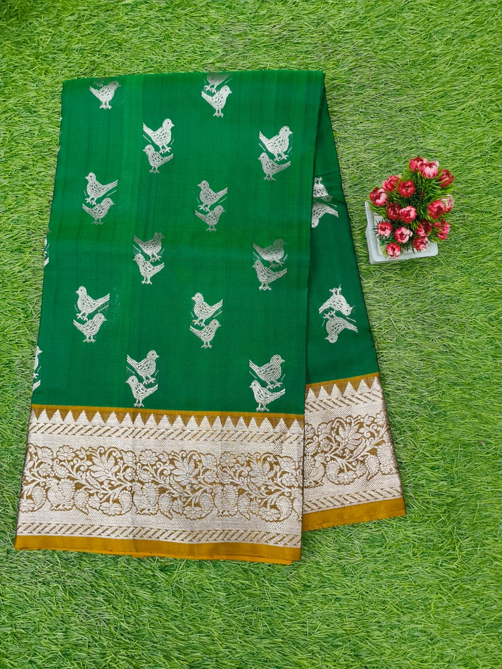 Navaratri Special Green Colour