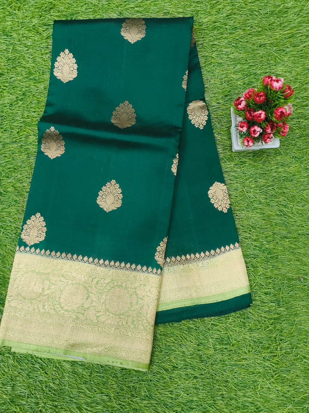 Navaratri Special Green Colour
