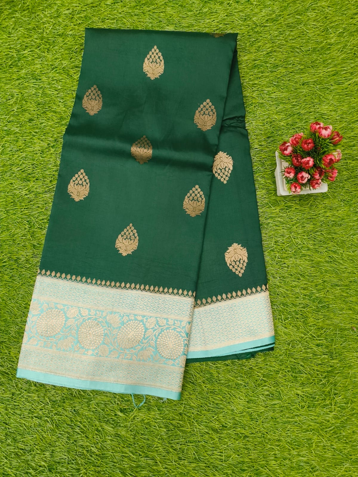 Navaratri Special Green Colour